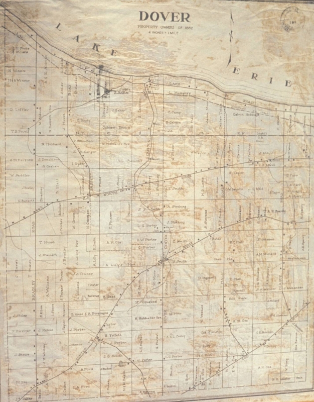 Snippets of Bay Village History Caleb Eddy, Early Settler of Dover Township Westlake Bay